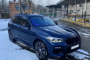 Дефлекторы окон (ветровики) BMW X3 (G01) 2017 (БМВ Г01) Кобра Тюнинг